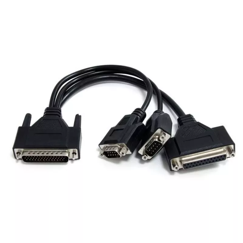 StarTech.com 2S1P PCI Express serijos ir lygiagretusis kombinuotas adapteris su išpjovos kabeliu