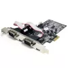 StarTech.com 4 prievadų savasis PCI Express RS232 serijos adapterio plokštė su 16550 UART