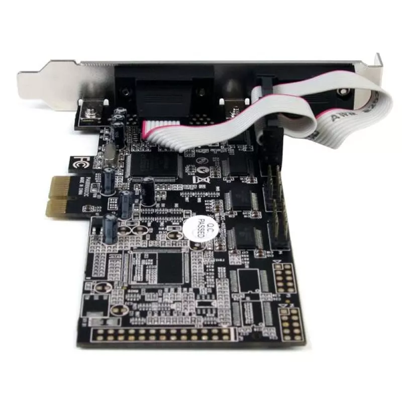 StarTech.com 4 prievadų savasis PCI Express RS232 serijos adapterio plokštė su 16550 UART