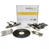 StarTech.com 4 prievadų savasis PCI Express RS232 serijos adapterio plokštė su 16550 UART