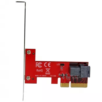 StarTech.com x4 PCI Express į SFF-8643 adapteris, skirtas PCIe NVMe U.2 SSD
