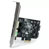 „StarTech.com“ 2 prievadų PCI Express SATA 6 Gbps eSATA valdiklio kortelė – dviejų prievadų PCIe SATA III kortelė – 2 vidiniai / 2 išoriniai