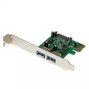 StarTech.com 2 prievadų PCI Express (PCIe) SuperSpeed USB 3.0 kortelės adapteris su UASP – SATA maitinimu
