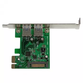 StarTech.com 2 prievadų PCI Express (PCIe) SuperSpeed USB 3.0 kortelės adapteris su UASP – SATA maitinimu