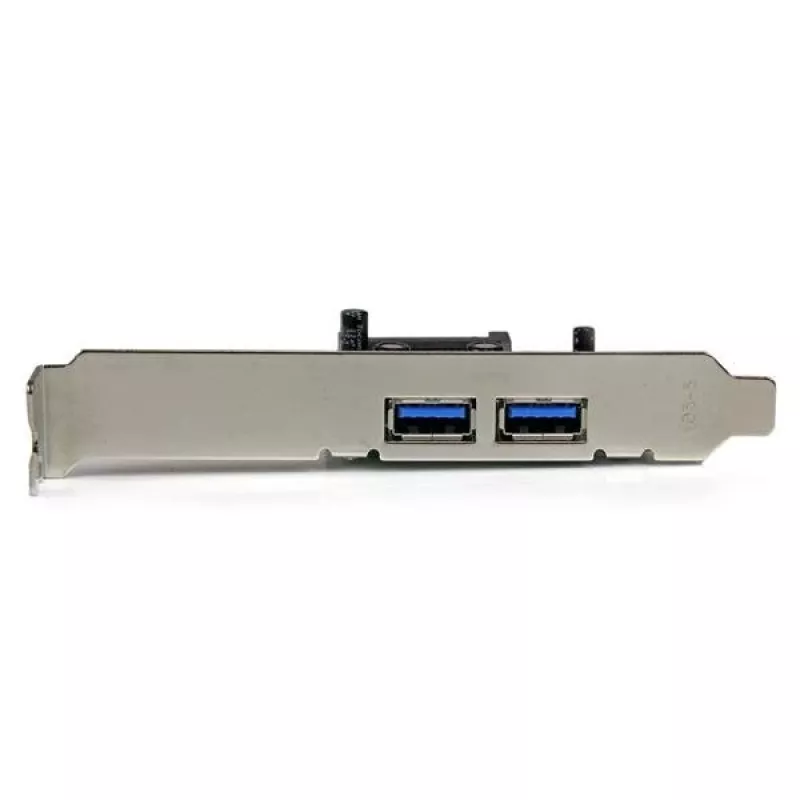 StarTech.com 2 prievadų PCI Express (PCIe) SuperSpeed USB 3.0 kortelės adapteris su UASP – SATA maitinimu