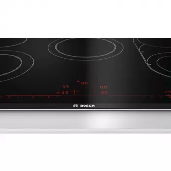 Bosch Serie 8 PKM875DP1D kaitlentė juoda, nerūdijantis plienas įmontuojama keraminė kaitlentė 5 zonos