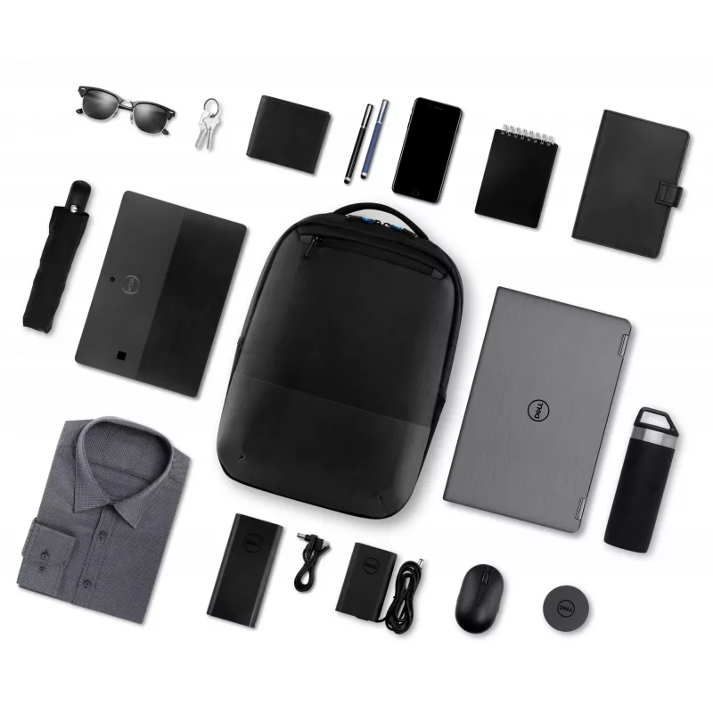 DELL Pro plonas Backpack 15, Kuprinė, 38,1 cm (15 colių), Pečių dirželis, 558 g