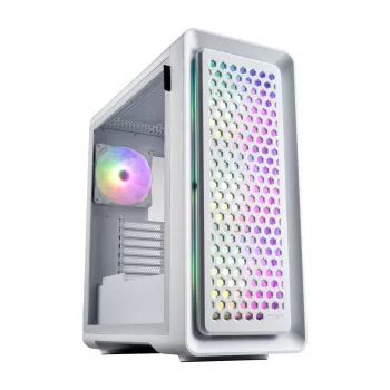 FSP CUT593P korpusas Full Tower mITX, mATX, ATX baltas ARGB