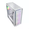 FSP CUT593P korpusas Full Tower mITX, mATX, ATX baltas ARGB