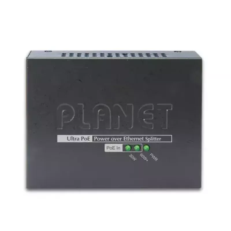 Tinklo skirstytuvas PLANET POE-172S, juodas