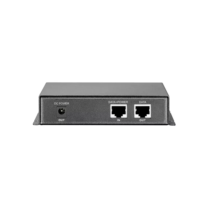 LevelOne Fast Ethernet didelės galios PoE skirstytuvas, 12V DC išvestis