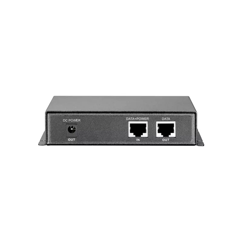 LevelOne Fast Ethernet didelės galios PoE skirstytuvas, 24 V kintamos srovės išvestis