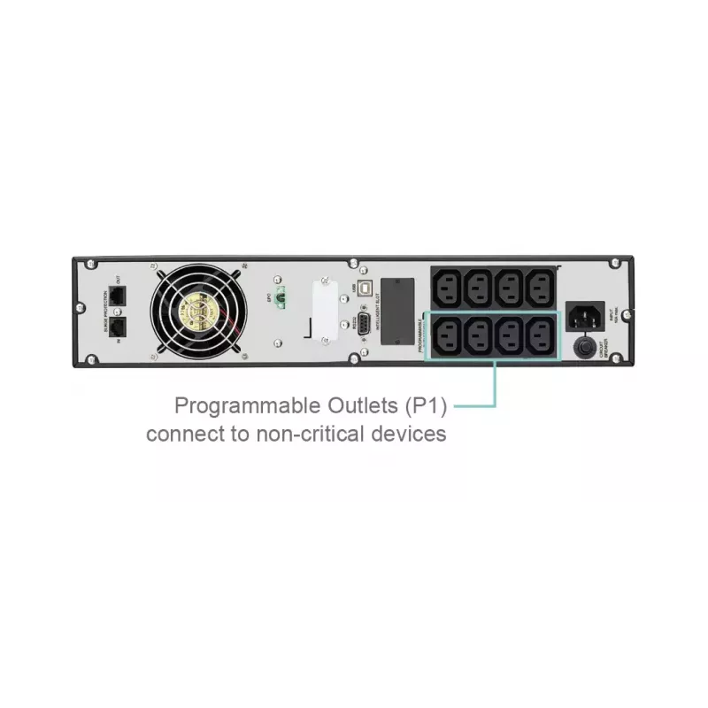 FSP/Fortron Clippers RT 3k nepertraukiamo maitinimo šaltinis (UPS) Dvigubos konversijos (Online) 3000 kVA 3000 W
