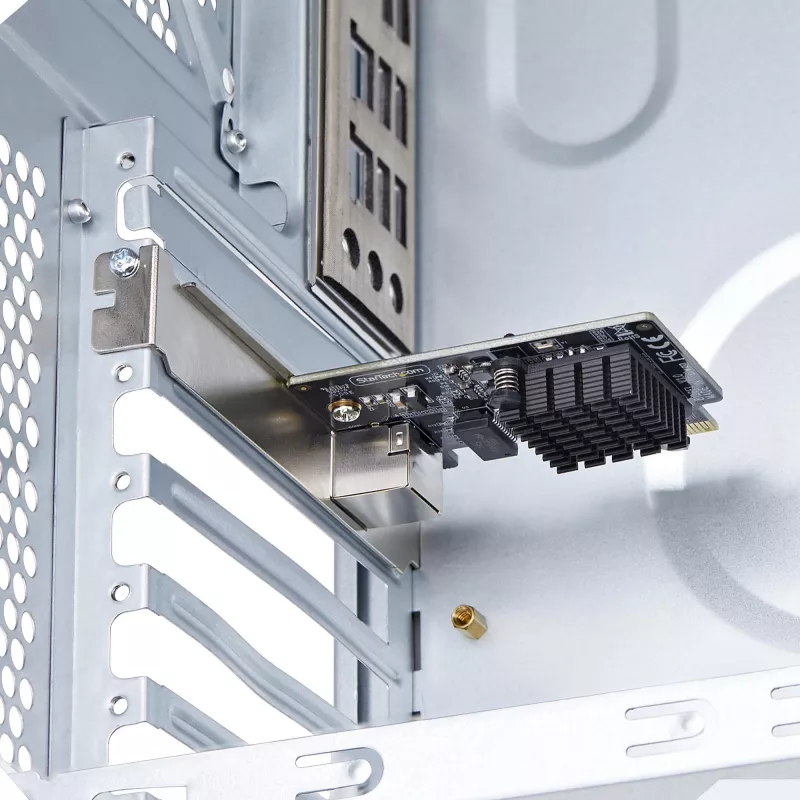 “StarTech.com” 1 prievado 5G gigabitinė PCIe tinklo adapterio kortelė, 5G/2.5G/1G/100M/10M PCI Express LAN kortelė, Realtek RTL8126, Windows ir Linux, TAA atitinkanti reikalavimus