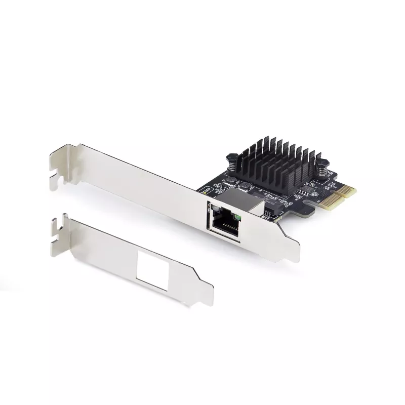 “StarTech.com” 1 prievado 5G gigabitinė PCIe tinklo adapterio kortelė, 5G/2.5G/1G/100M/10M PCI Express LAN kortelė, Realtek RTL8126, Windows ir Linux, TAA atitinkanti reikalavimus