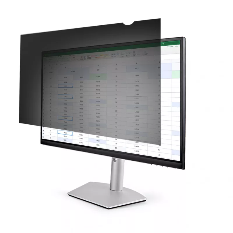StarTech.com Monitor Privacy Screen for 23 inch Display - Computer Screen Security Filter - Blue Light Reducing Screen Protector Film - 16:9 Widescreen - Matte/Glossy - +/-30 Degree