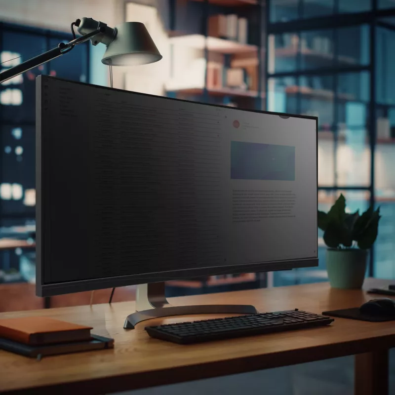 StarTech.com Monitoriaus privatumo ekranas 34 colių itin plačiam ekranui - 21:9 plačiaekranis - Kompiuterio ekrano apsaugos filtras - Mėlynos šviesos mažinimo apsauga - Matinis/Blizgus - +/-30 laipsnių