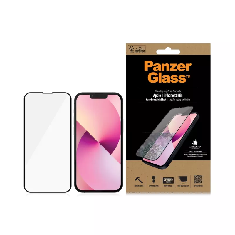 Ekrano apsauga PanzerGlass Apple iPhone 13 Mini Edge-to-Edge