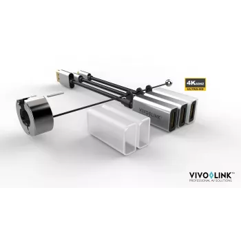 Vivolink PROADRING7S vaizdo kabelio adapteris DisplayPort + Mini DisplayPort + USB Type-C 3 x HDMI