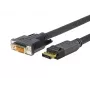Vivolink PRODPDVI3 vaizdo kabelio adapteris 3 m DisplayPort DVI-D juodas