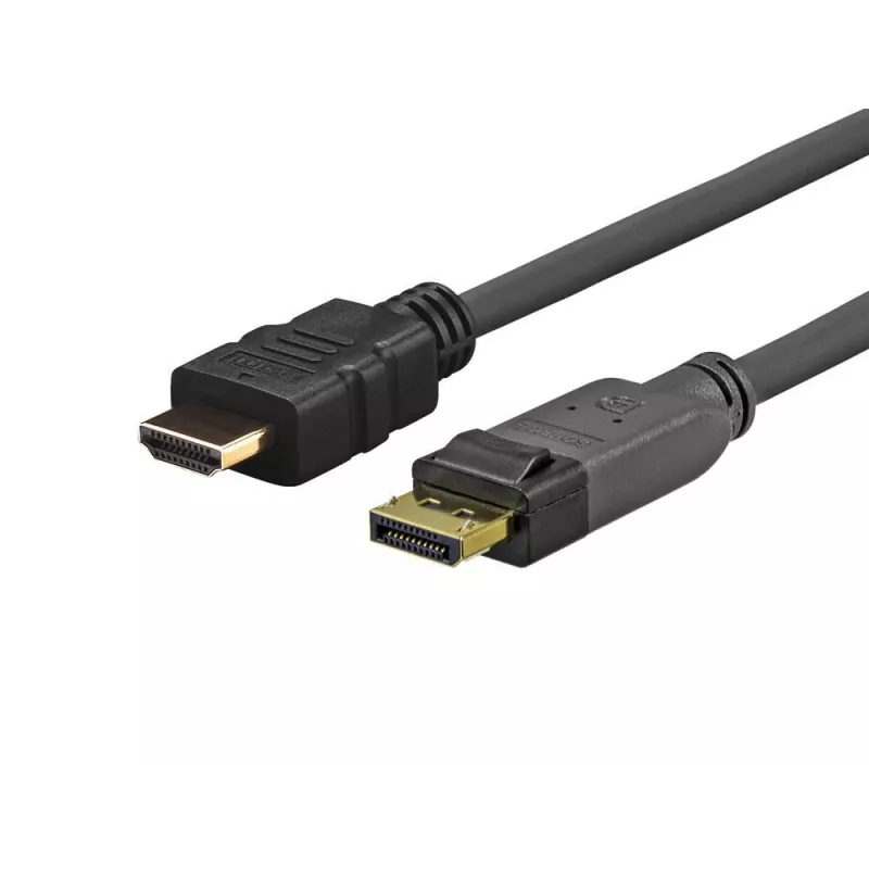 Vivolink PRODPHDMI4K1 vaizdo kabelio adapteris 1 m DisplayPort HDMI Juoda