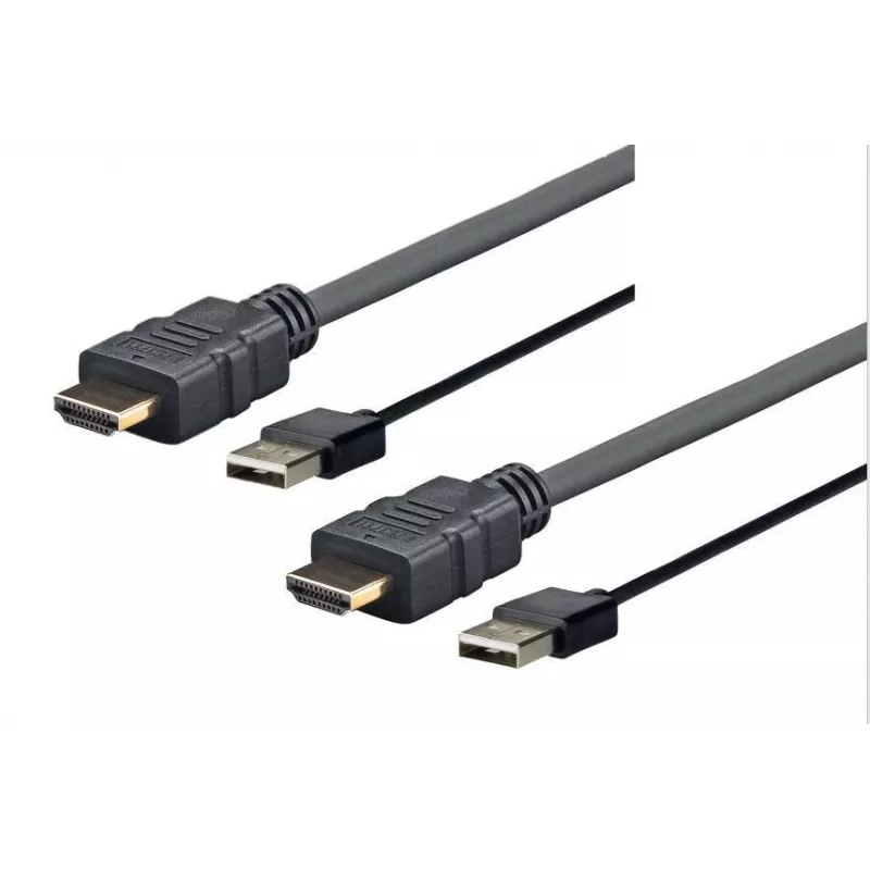 Vivolink PROHDMIUSB3 vaizdo kabelio adapteris 3 m HDMI USB Type-A juodas