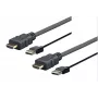 Vivolink PROHDMIUSB3 vaizdo kabelio adapteris 3 m HDMI USB Type-A juodas