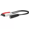 Vivolink PROMJFRCAM0.2 garso laidas 0,2 m 3,5 mm 2 x RCA Juodas