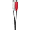 Vivolink PROMJMRCAF0.2 garso kabelis 0.2 m 2 x RCA 3.5mm Juoda