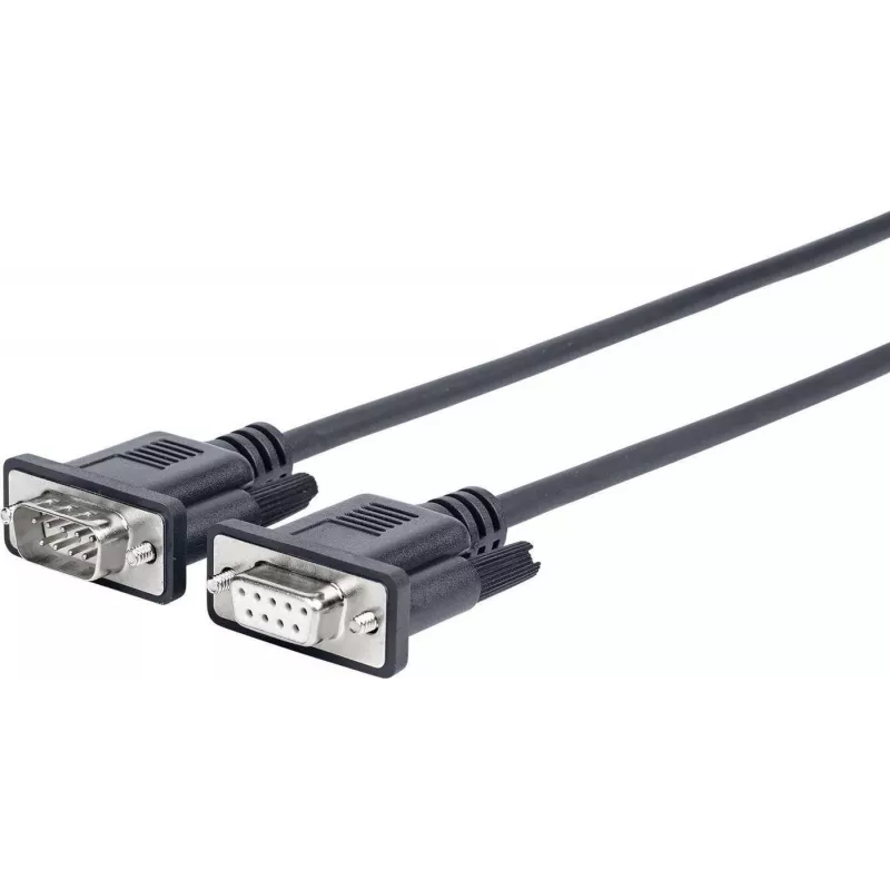 Vivolink PRORS15 nuoseklusis kabelis Juoda 15 m RS-232