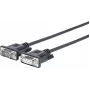 Vivolink PRORS15 nuoseklusis kabelis Juoda 15 m RS-232