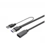 Vivolink PROUSB3AAF10C USB laidas USB 3.2 Gen 1 (3.1 Gen 1) 10 m USB A Juoda