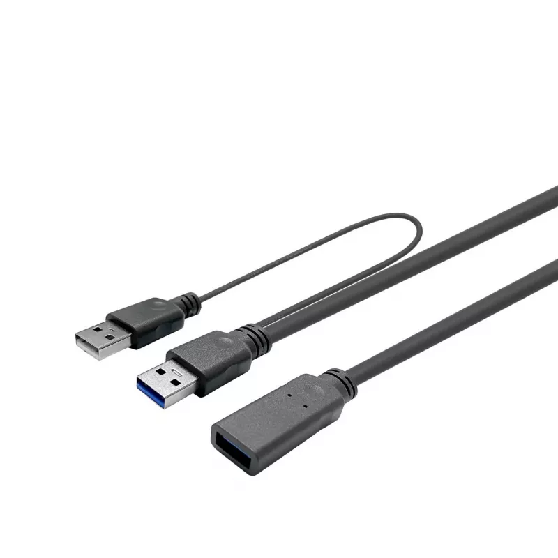 Vivolink PROUSB3AAF15C USB kabelis USB 3.2 Gen 1 (3.1 Gen 1) 15 m USB A Juoda