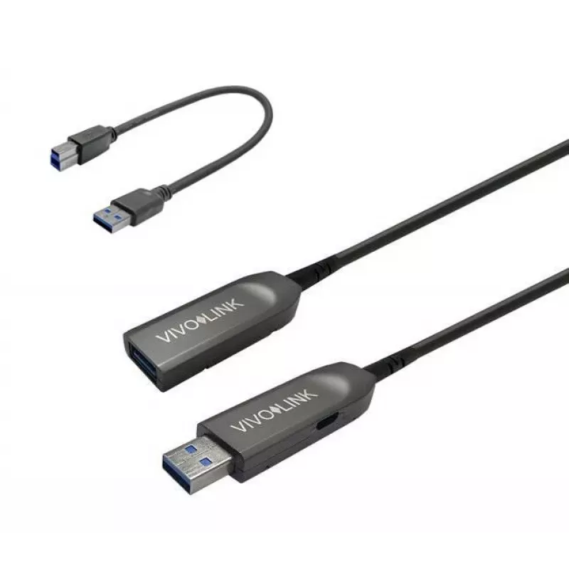 Vivolink PROUSB3AAF40 USB laidas USB 3.2 Gen 1 (3.1 Gen 1) 40 m USB A Juoda