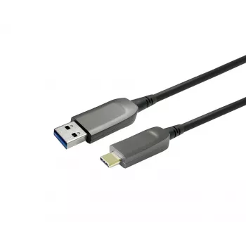 Vivolink PROUSBCAMMOP15 USB laidas USB 3.2 Gen 1 (3.1 Gen 1) 15 m USB C USB A Juoda