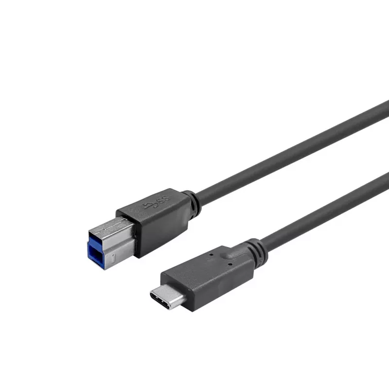 Vivolink PROUSBCBMM20 USB kabelis USB 3.2 Gen 1 (3.1 Gen 1) 20 m USB C USB B juodas