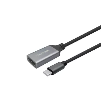 Vivolink PROUSBCHDMIMF1 vaizdo kabelio adapteris 1 m USB C HDMI juoda