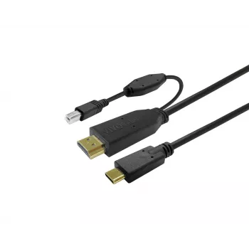 Vivolink PROUSBCHDMIUSBB10 USB laidas USB 3.2 Gen 1 (3.1 Gen 1) 10 m USB C juodas
