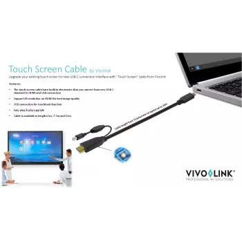 Vivolink PROUSBCHDMIUSBB3 USB kabelis