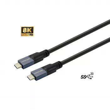 Vivolink PROUSBCMM7 USB laidas USB 3.2 Gen 2 (3.1 Gen 2) 7 m USB C juodas