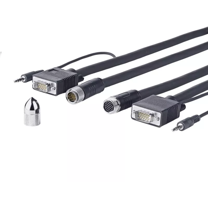 Vivolink PROVGASCW10 VGA kabelis 10 m VGA (D-Sub) juodas
