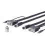 Vivolink PROVGASCW15 VGA kabelis 15 m VGA (D-Sub) juodas