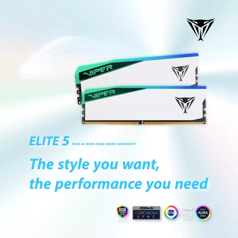 Atminties modulis Patriot Memory Viper Elite 5 RGB 32 GB 7000 MHz
