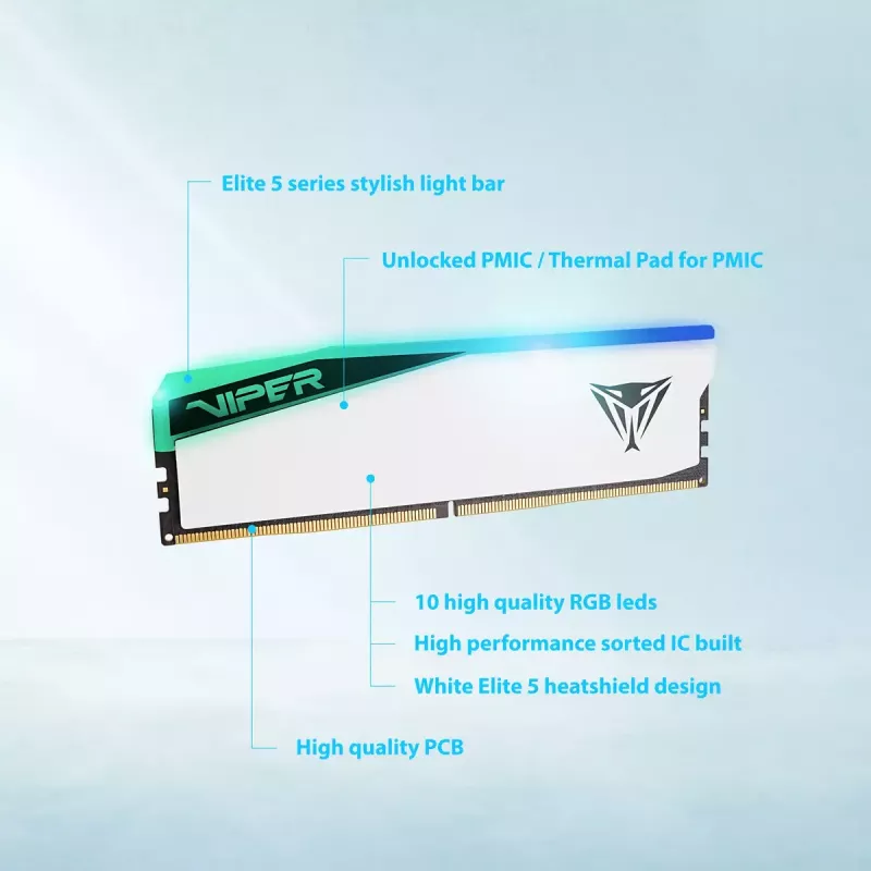 Atminties modulis Patriot Memory Viper Elite 5 RGB 32 GB 7000 MHz
