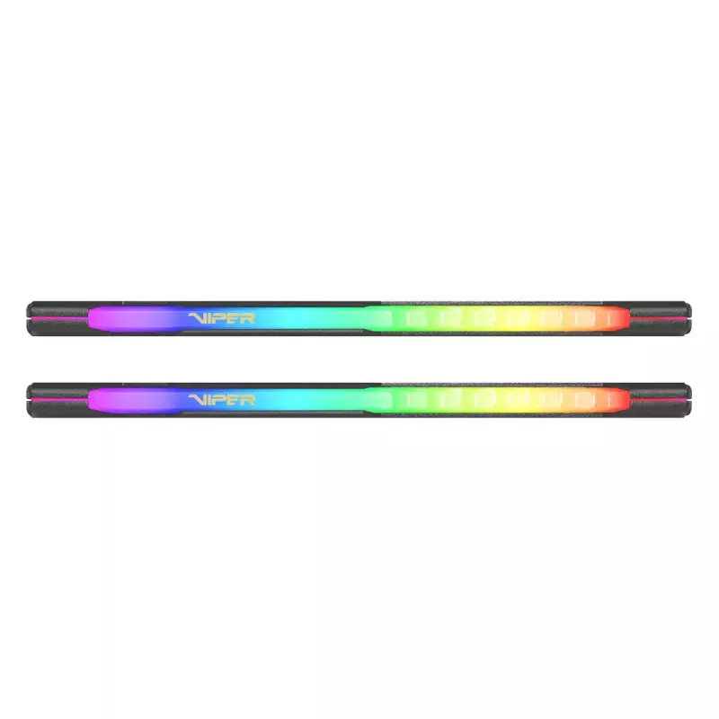 Darbalaukio DDR4 atmintis PATRIOT Viper Steel RGB 16 GB (2x8 GB) 3600 MHz 288 kontaktų DIMM 1,35 V
