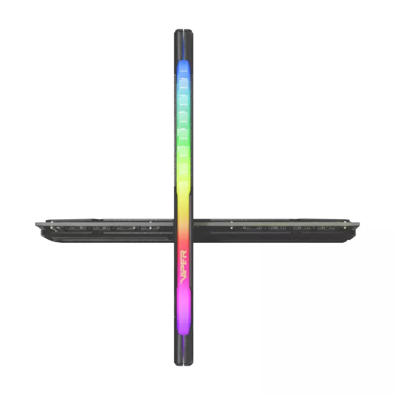 Darbalaukio DDR4 atmintis PATRIOT Viper Steel RGB 16 GB (2x8 GB) 3600 MHz 288 kontaktų DIMM 1,35 V