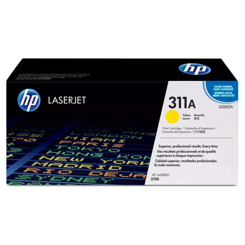 HP 311A geltona Originali LaserJet spausdintuvo kasetė 1 vnt.
