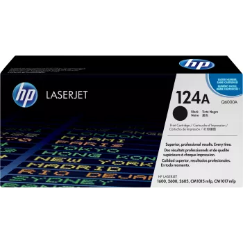 HP 124A Originalius juodas LaserJet dažų kasetė