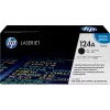 HP 124A Originalius juodas LaserJet dažų kasetė