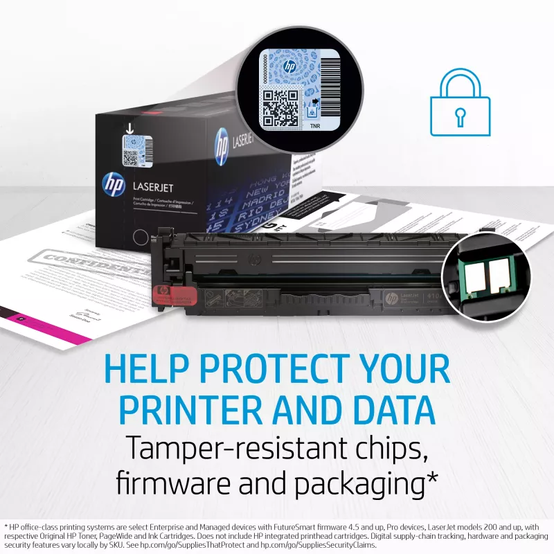 HP 124A Originalius juodas LaserJet dažų kasetė